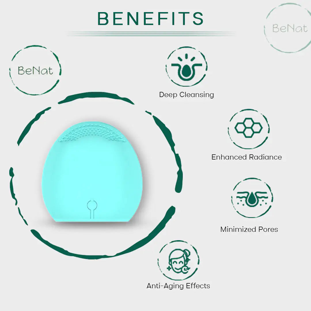 Sonic Facial Cleansing Brush benefits